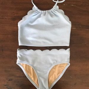 Girls 2 piece swimsuit